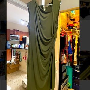 Victoria Secret Olive Green Dress